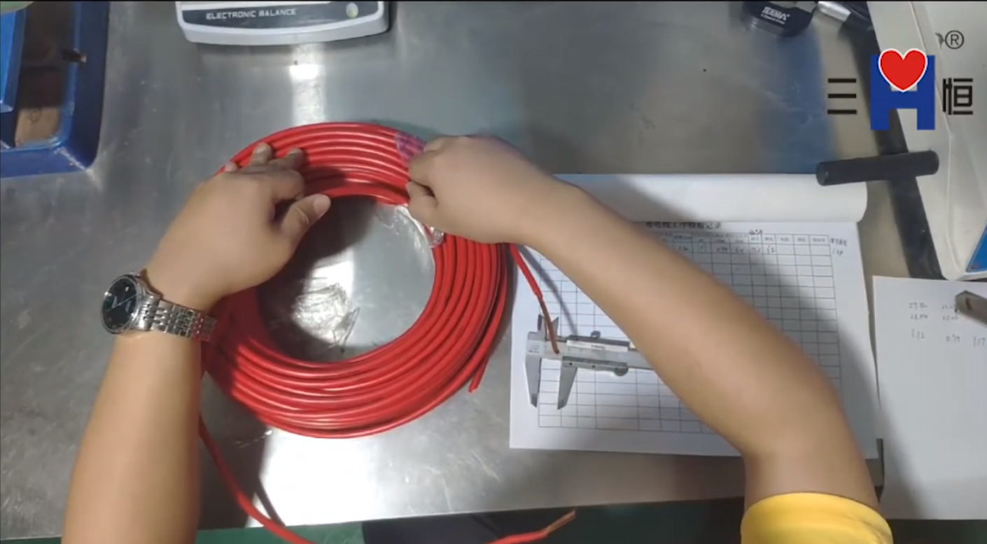 Measuring cable resistance